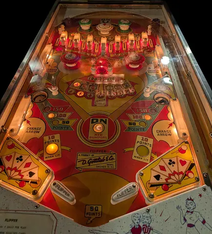 Flipper playfield