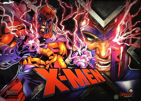 X-Men Magneto (LE) backglass