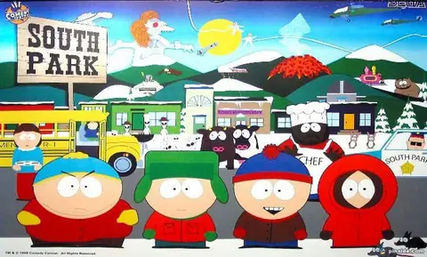 South Park backglass
