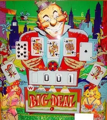 Big Deal backglass
