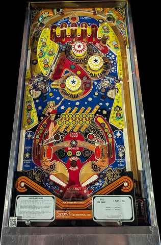 Cosmic Princess playfield