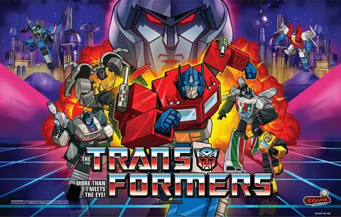 Transformers: More Than Meets the Eye backglass