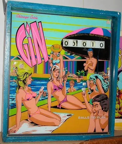 Gin backglass