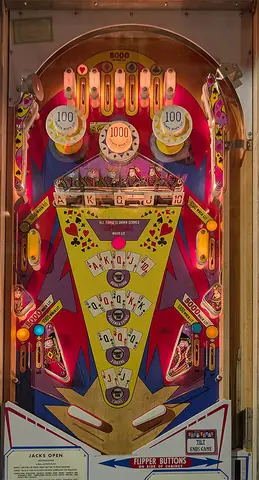Jacks Open / Lucky Hand playfield