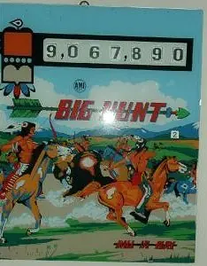 Big Hunt backglass