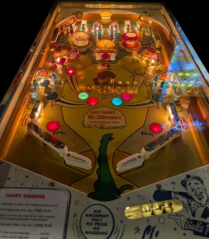 Hairy Singers playfield