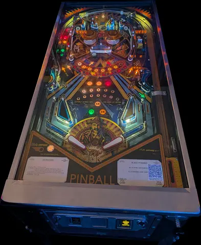 Black Pyramid playfield