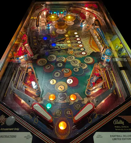 Eight Ball Deluxe playfield