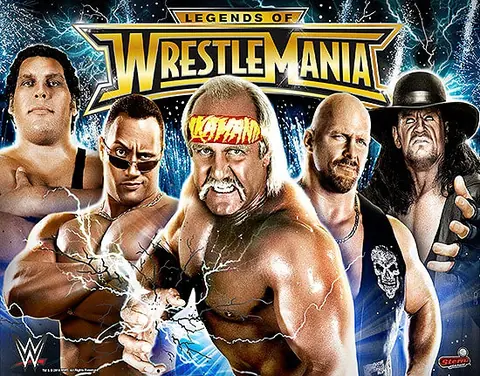 WrestleMania backglass
